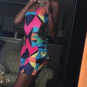 Colorful Short Dress